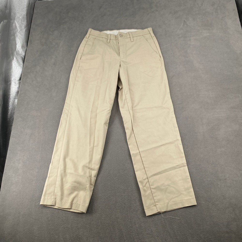 Red Kap Mens PT10TNO Tan Khaki Work Pants Straight Leg‎ Twill Trousers 29x30